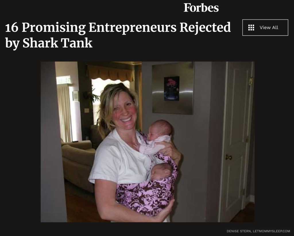 We're one of Forbes Best Shark Tank Rejects!