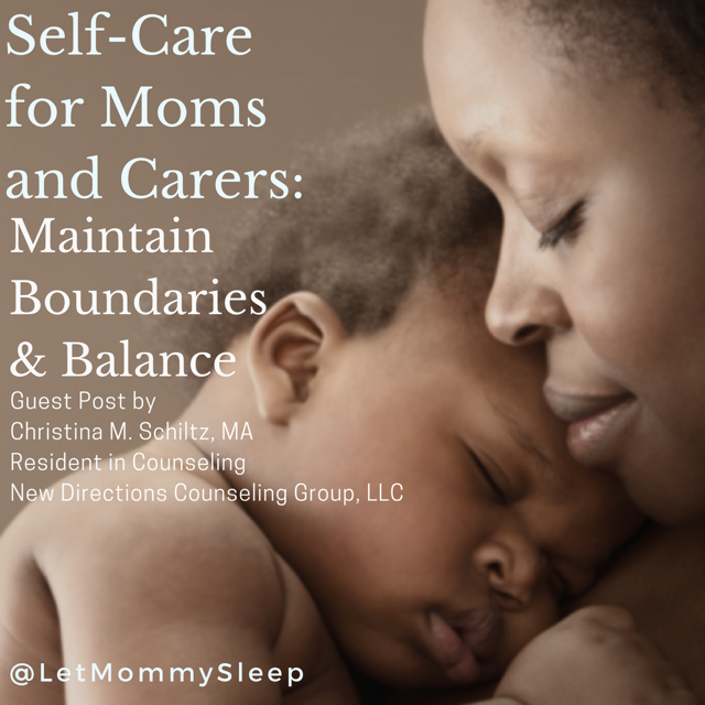 Self Care Plan for Moms & Caregivers