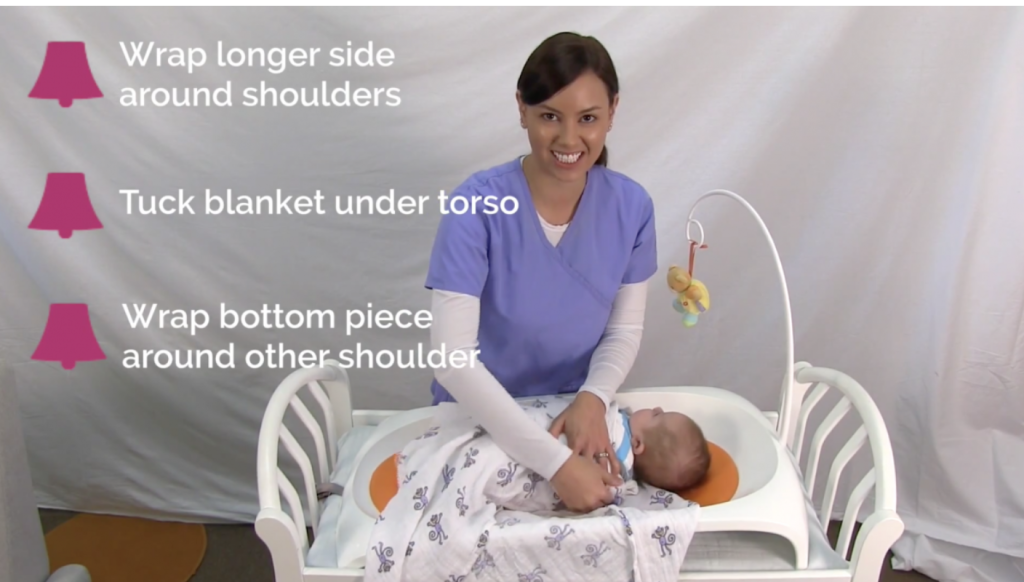 How to Swaddle Like a Pro by night nurse Ashley