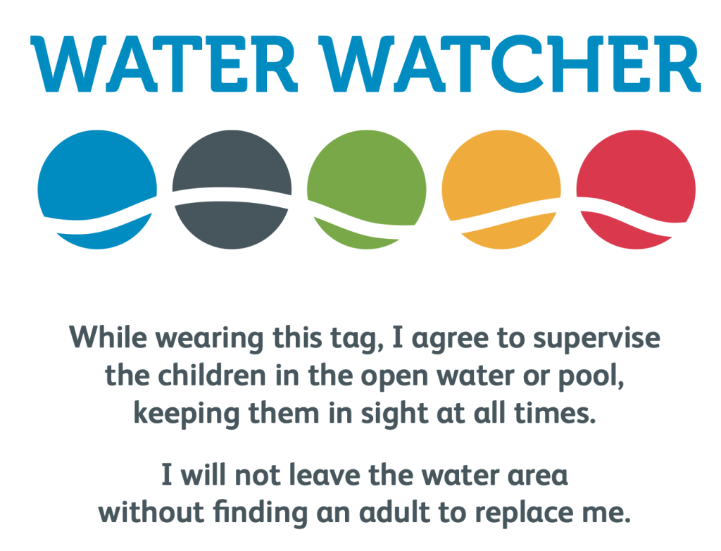 water watcher card from safekids.org keeps infants safe