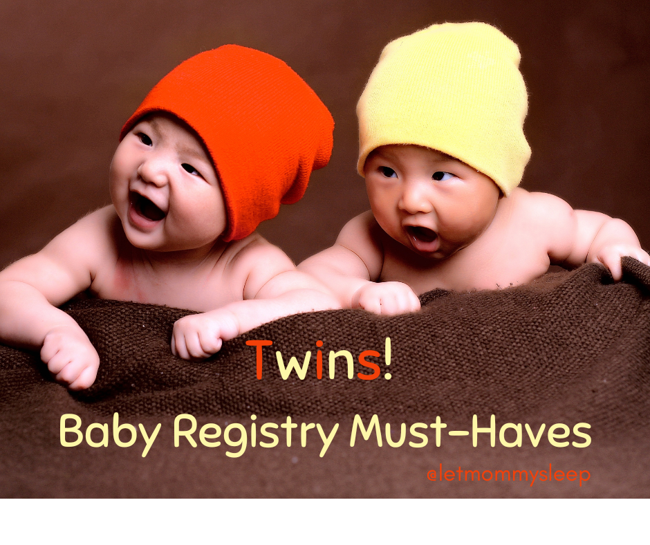 Night Nannies Baby Registry Must-Haves for TWINS!