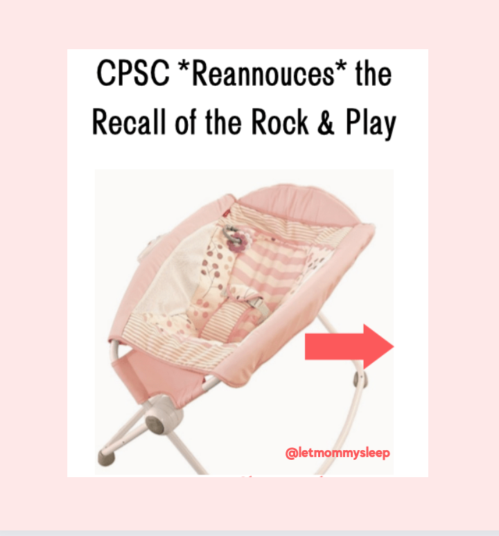 CPSC Ban and Recall of Inclined Sleepers