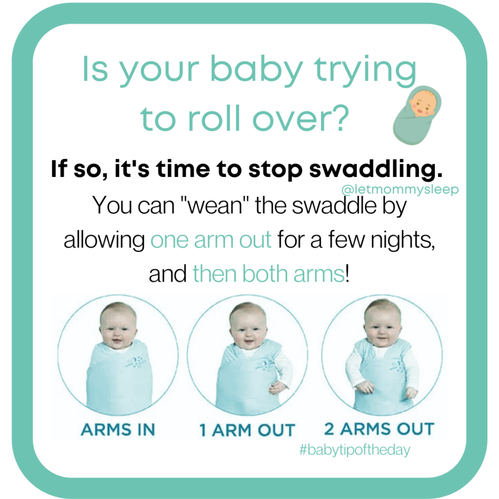 What if baby rolls over while sleeping?