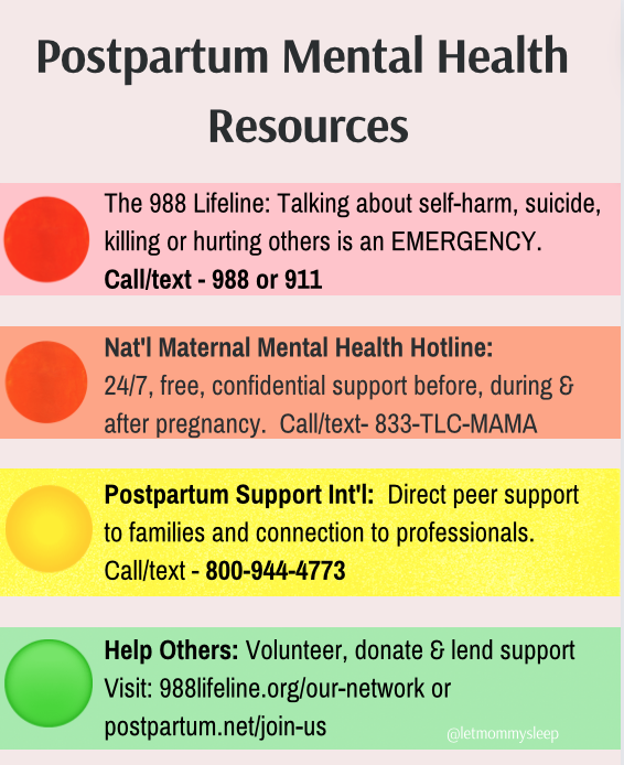 Postpartum Mental Health Resources