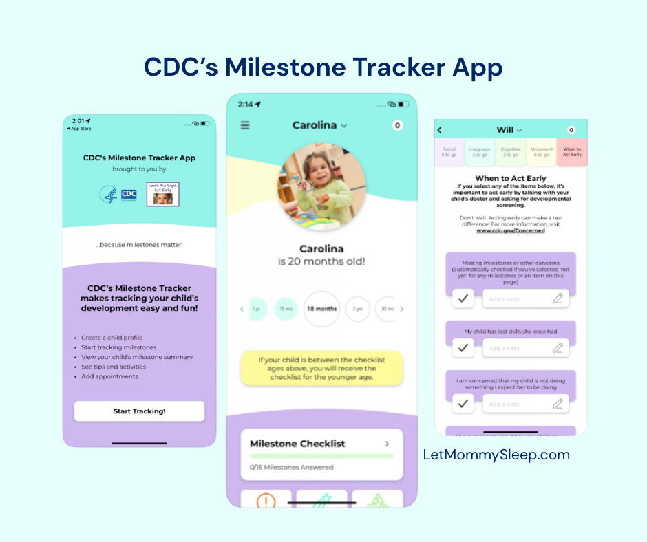 CDC's Milestone tracker app is a free way to keep baby milestones in one place.