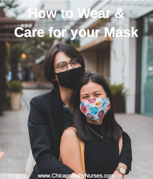 how to wear and care for your mask