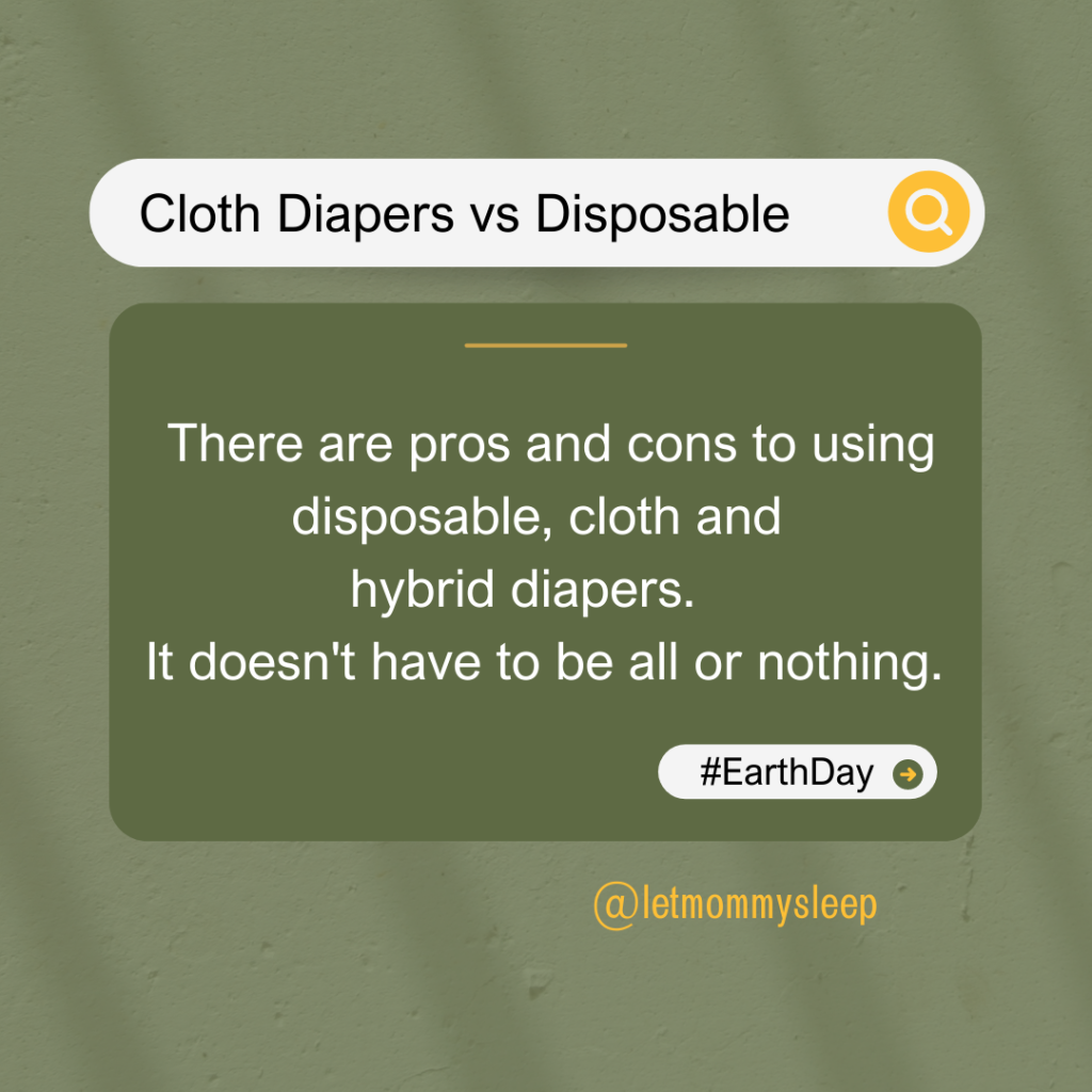 Cloth, Hybrid and Biodegradable Diapers