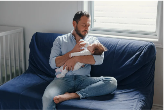 infant sleeping through the night